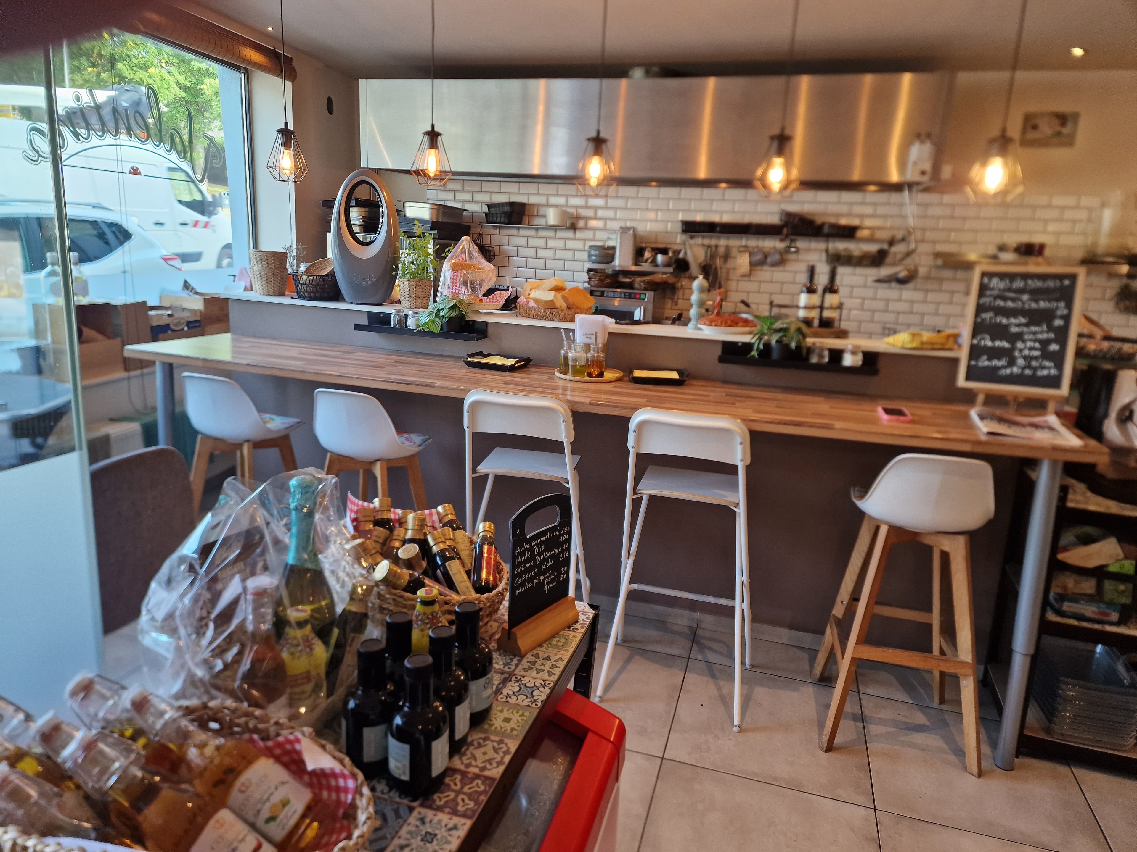 Espace bar et comptoir